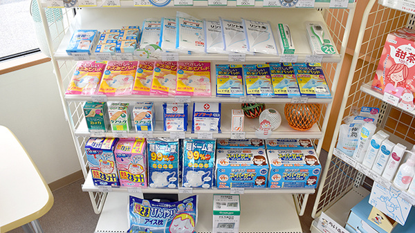 七尾らいふ薬局の雑貨品