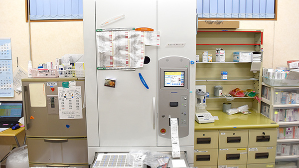 七尾らいふ薬局の調剤器具