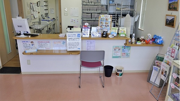 昭和町調剤薬局の受付/カウンター