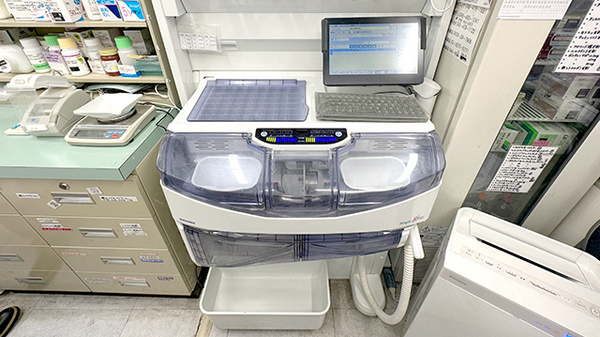 さつき薬局の調剤器具