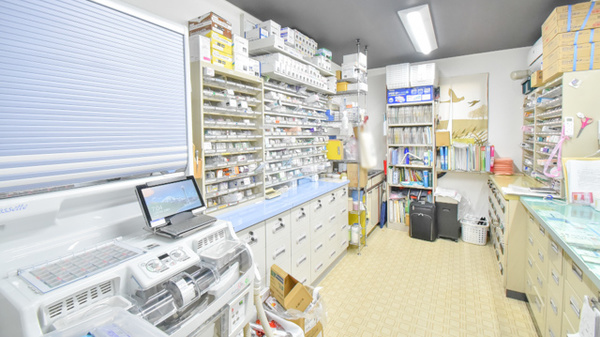 有限会社タカダ薬局の調剤室