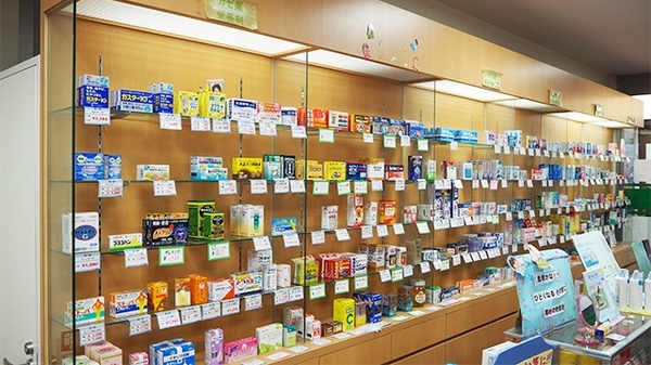 不二屋薬局の一般医薬品