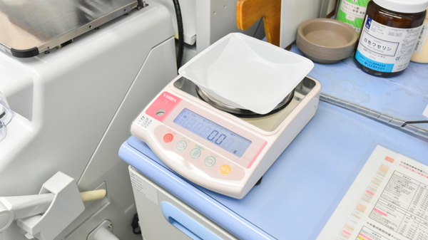 エスマイル薬局　あおぞら店の調剤器具