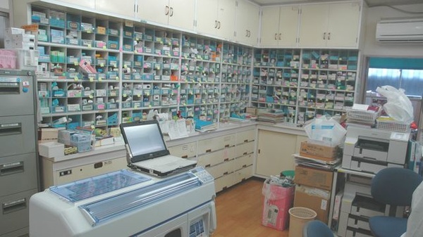 エスマイル薬局　大才店の調剤室