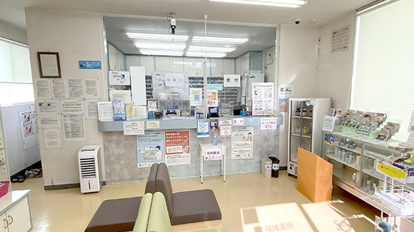 エスマイル薬局　ハート南町店の受付/カウンター
