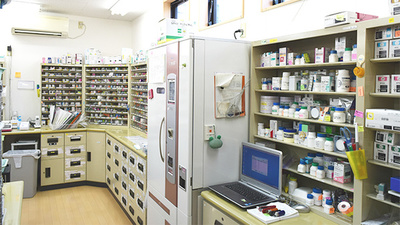 スイング　平田薬局の調剤室