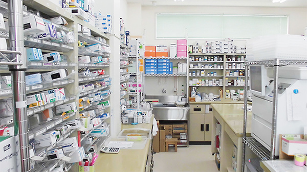 星高調剤薬局の調剤室
