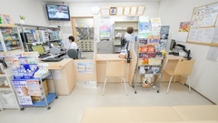 エスマイル薬局　高梁店の受付/カウンター
