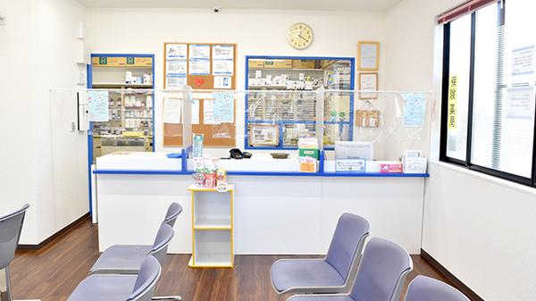 中川薬局　上尾店の受付/カウンター