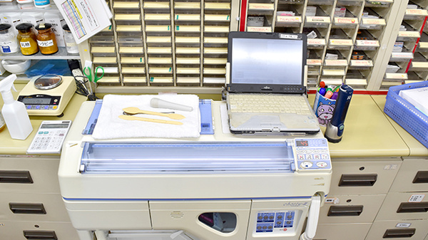 中川薬局　上尾店の調剤器具