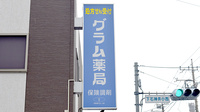 グラム薬局　石神井店の看板