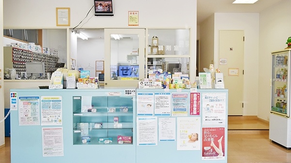 中川薬局　港北店の受付/カウンター