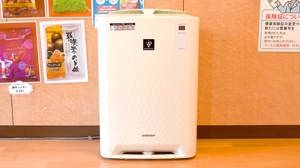 ティエス調剤薬局　白水店の感染予防対策