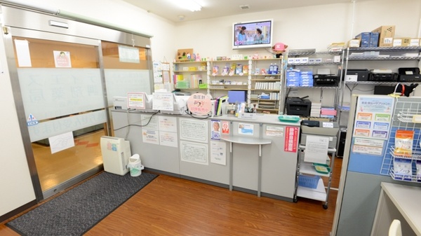 ティエス調剤薬局　加西店の受付/カウンター