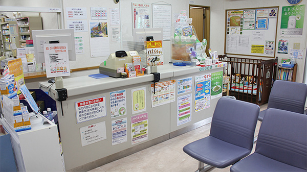 アスカ薬局　阿見店の受付/カウンター