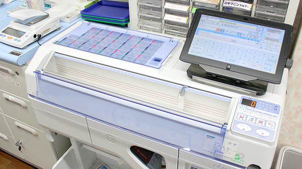 なかがわ薬局　千歳船橋店の調剤器具