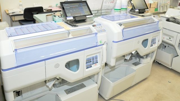 中央調剤薬局　市民病院前支店の調剤器具