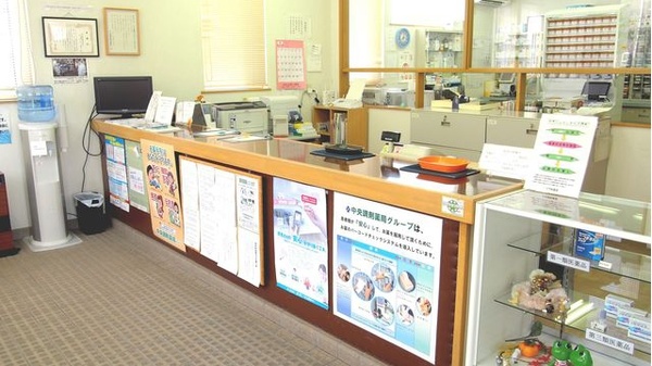 中央調剤薬局　松原支店の受付/カウンター