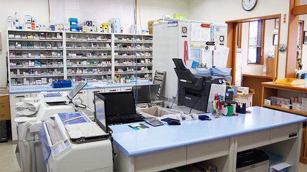 中央調剤薬局　住吉町支店の調剤室