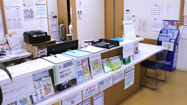 あるも薬局　上野台店の受付/カウンター