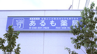 あるも薬局　上野台店の看板