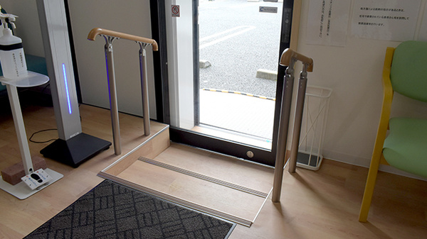 ぶどう薬局のバリアフリー設備