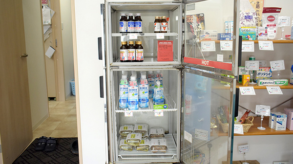 ぶどう薬局の飲食物