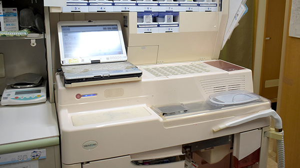 ぶどう薬局の調剤器具