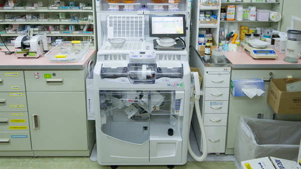 つくし薬局の調剤器具