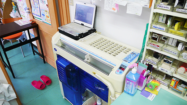 かけや薬局の調剤器具