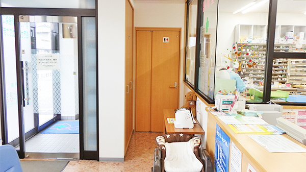 ハート薬局　東太閤山店のお手洗い