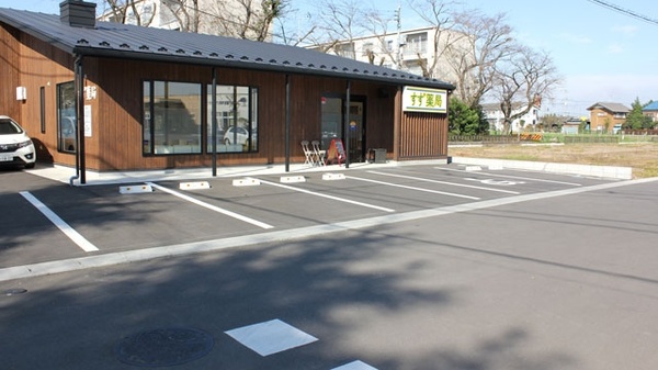 すず薬局　境町店の駐車場