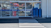 マルエ薬局　高崎箕郷店の入口