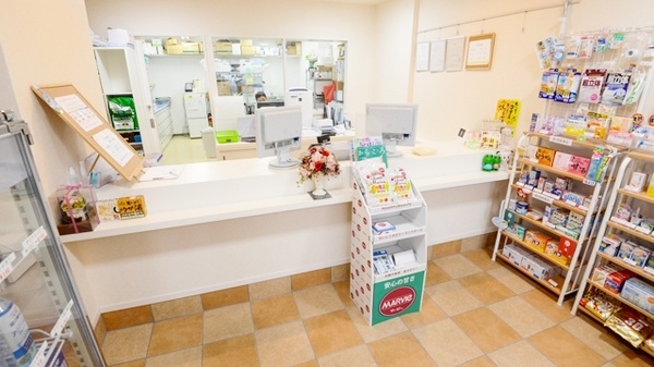 はな薬局　南田辺店の受付/カウンター