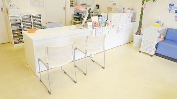 あいかわ薬局の受付/カウンター