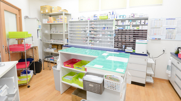おかやま薬局　総社東店の調剤室