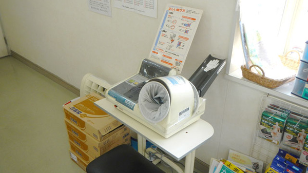 二矢調剤薬局の血圧計