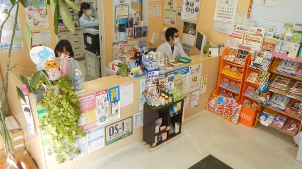 フタヤ薬局　国分店の受付/カウンター