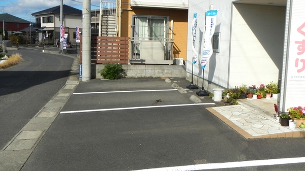 フタヤ薬局　国分店の駐車場