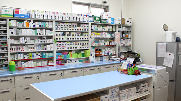 新生堂薬局　くりえいと宗像店の調剤室