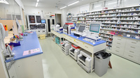 大賀薬局　北九州総合病院前店の調剤室
