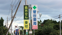 菅谷薬局の看板