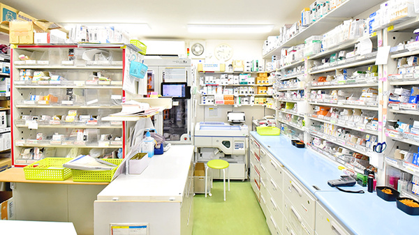 幸生堂薬局 大利店の調剤室