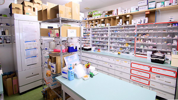 幸生堂薬局 みなべ店の調剤室