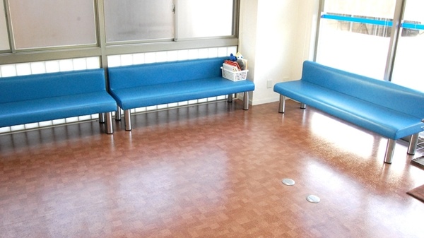 ステラ薬局の待合スペース