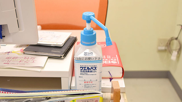 たかしん薬局　本店の感染予防対策
