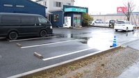 ライフ薬局の駐車場