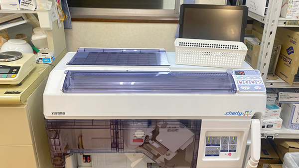 まえの本通り薬局の調剤器具