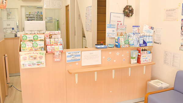 りずむ薬局鴫野店の受付/カウンター