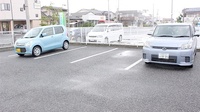 ベース薬局なこそ店の駐車場